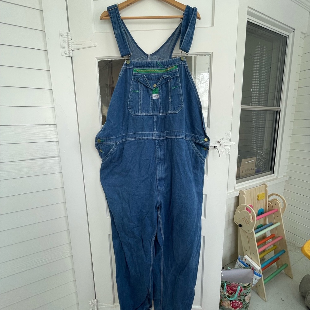 Blue Denim Overalls